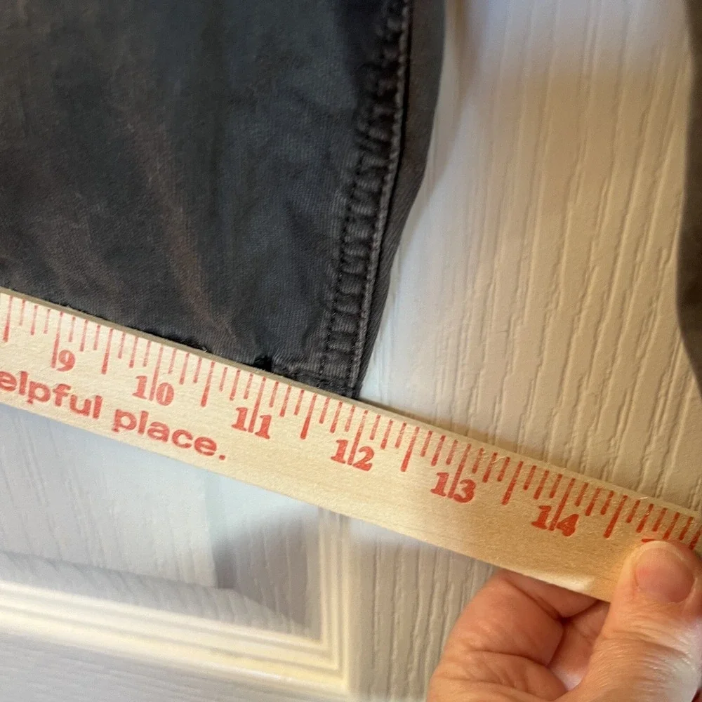 EDDIE BAUER Shorts Men's Flat Front Olive Khaki Specially Dyed 36 Please‎ READ